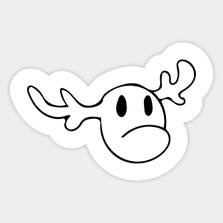 Moose Sticker